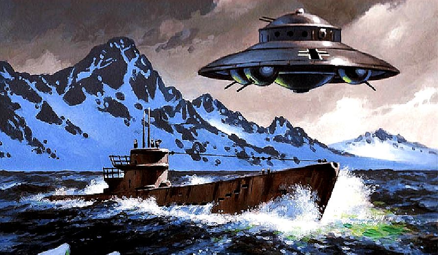 U-Boat close encounter with a German flying saucer
