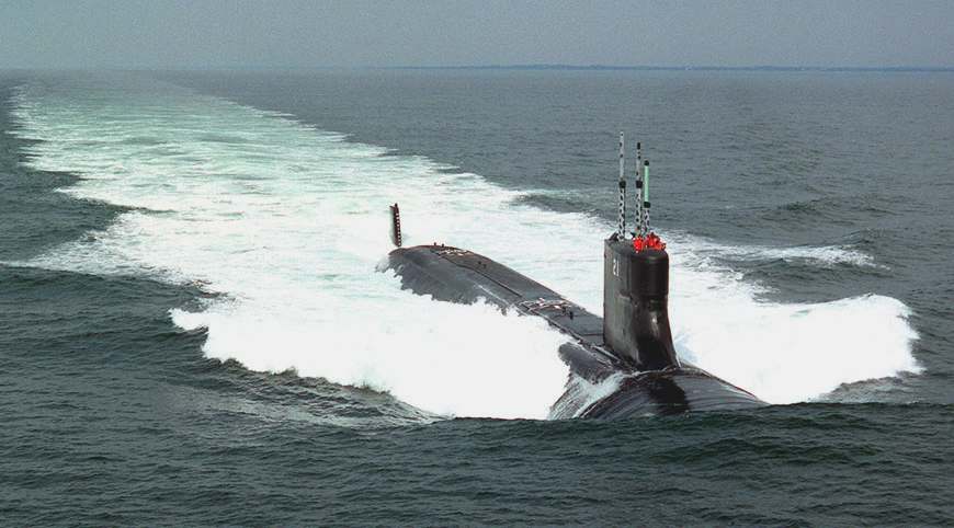 us navy seawolf class submarine weigh